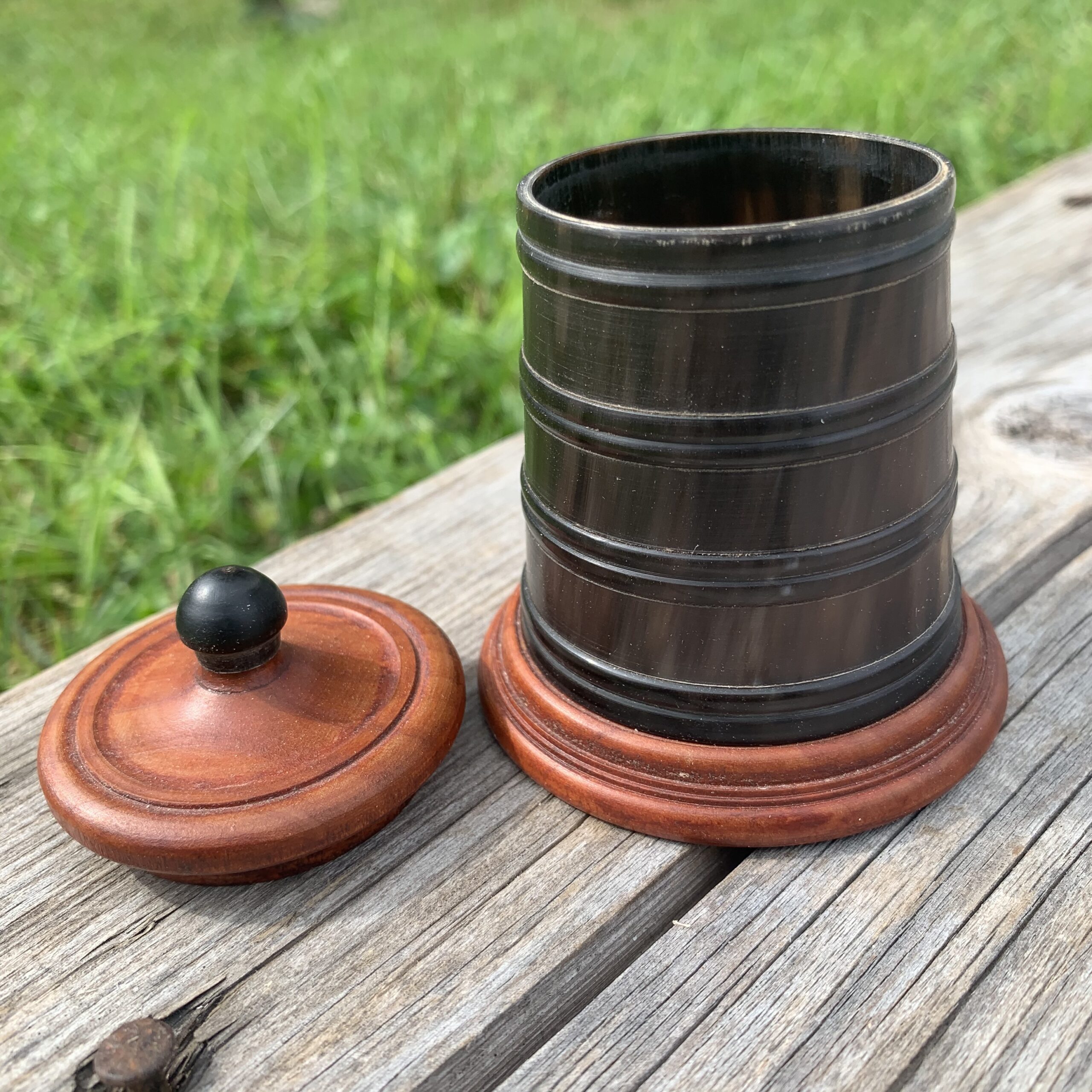 Horn Container by John Proud Contemporary Longrifle Association