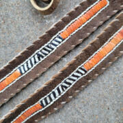 orange black and white garters3