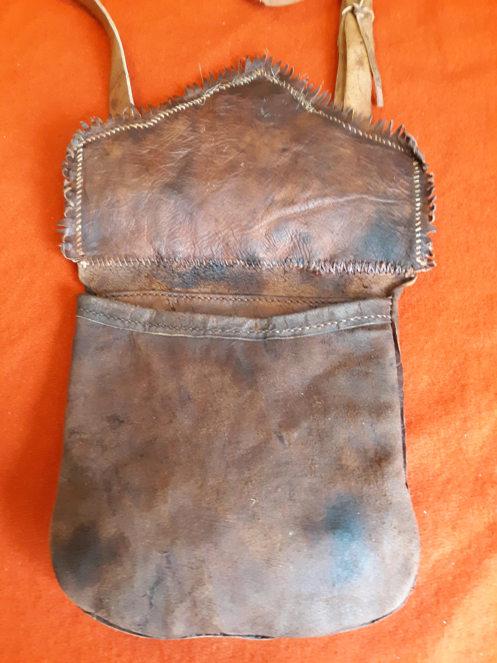 Powder Horn and Hunting Pouch Set Contemporary Longrifle Association