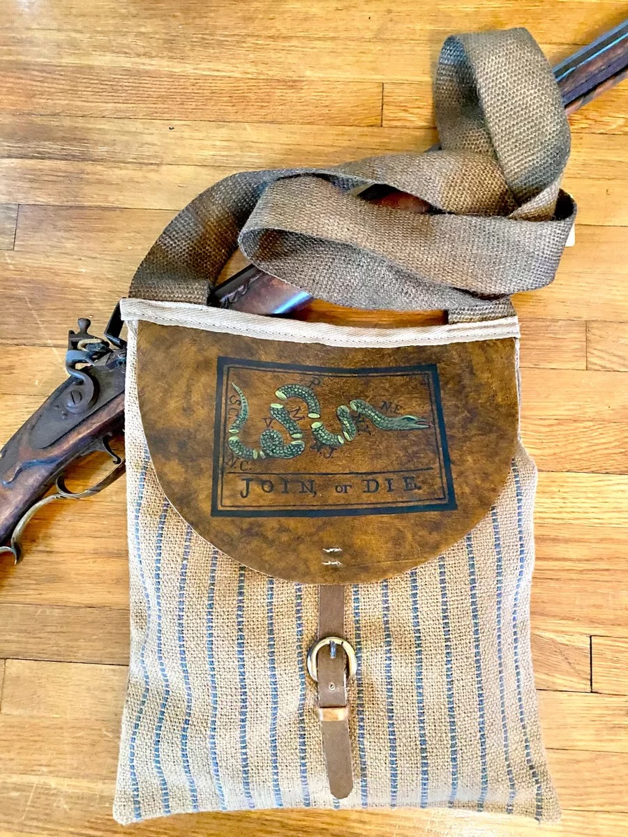 Haversack leather top