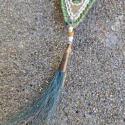 green and brown sheath detail 1