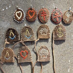 pendants and frizzen covers