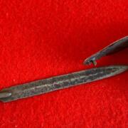 10 Hunting bayonet and hinged buttplate cavity