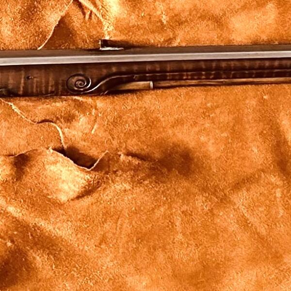 Right side of longrifle