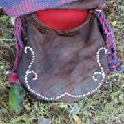 Beaded Bag Open