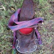 Beaded Bag full open